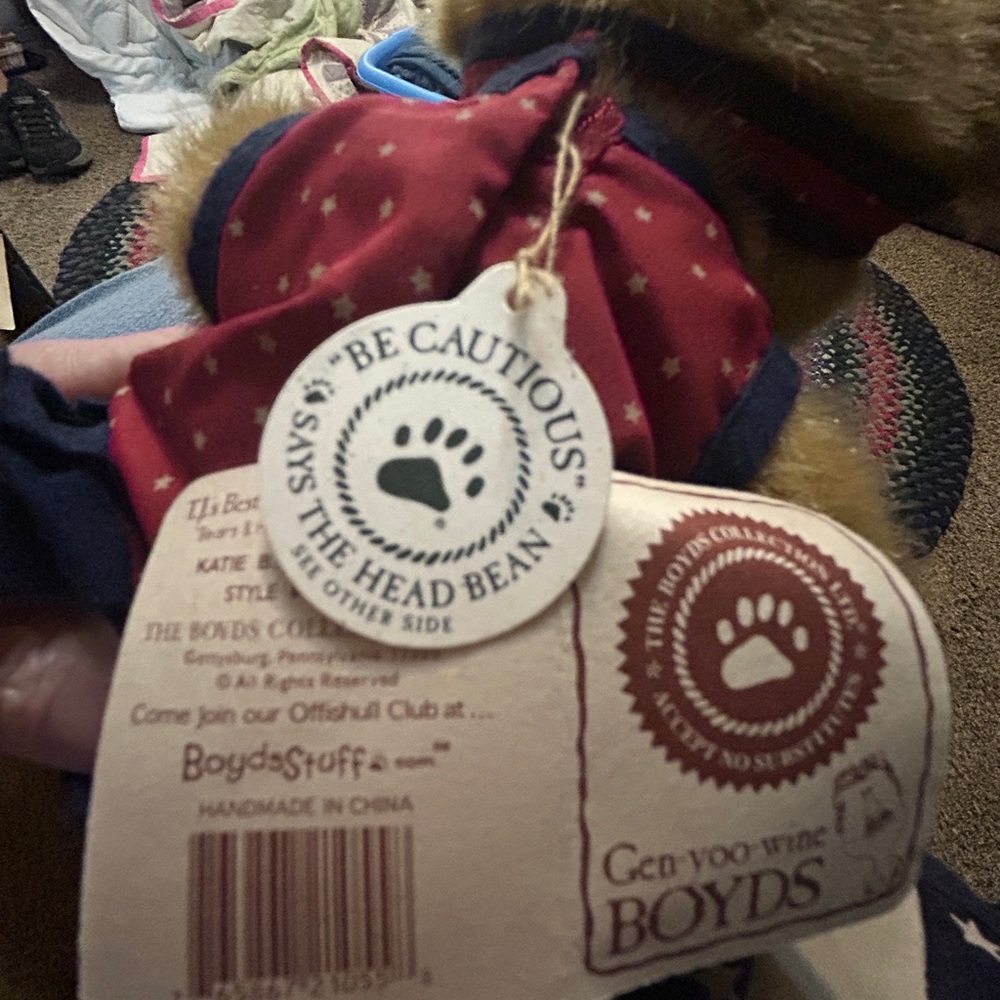 Vintage Teddy Bear Lot – Russ, Boyds & Plushland (6 Total) - Picture 6 of 10